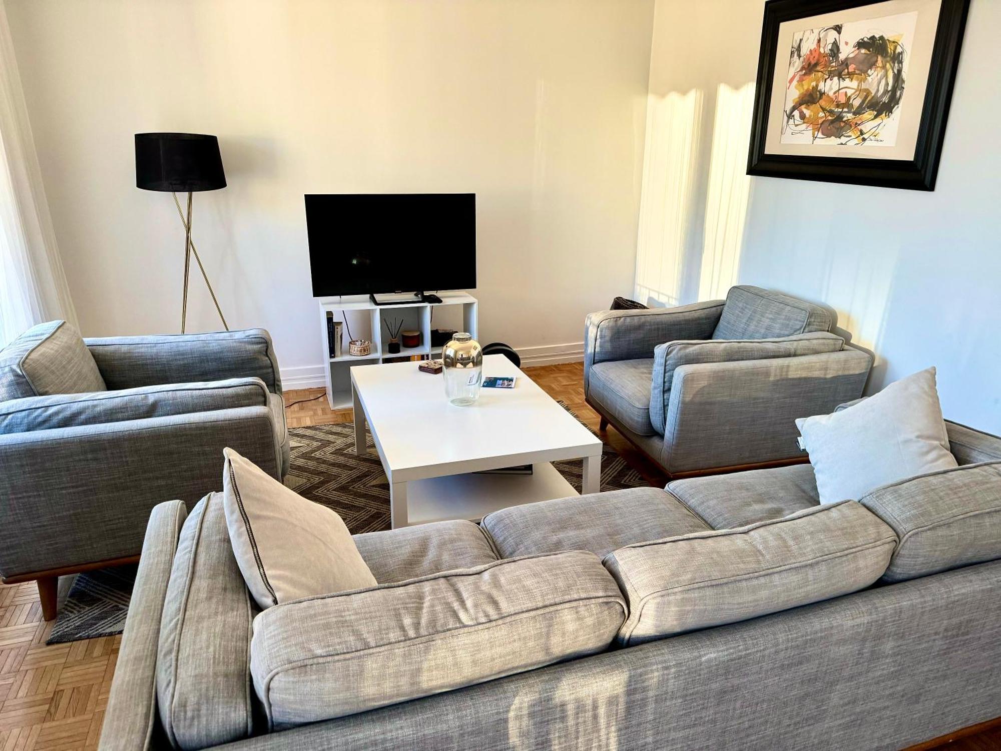Bergson Top - Appart 80M2, 2 Grandes Chambres, Entierement Renovee Et Equipee, Lumineux, Wifi, Balcon, Calme, Vue Imprenable Saint-Etienne  Eksteriør bilde